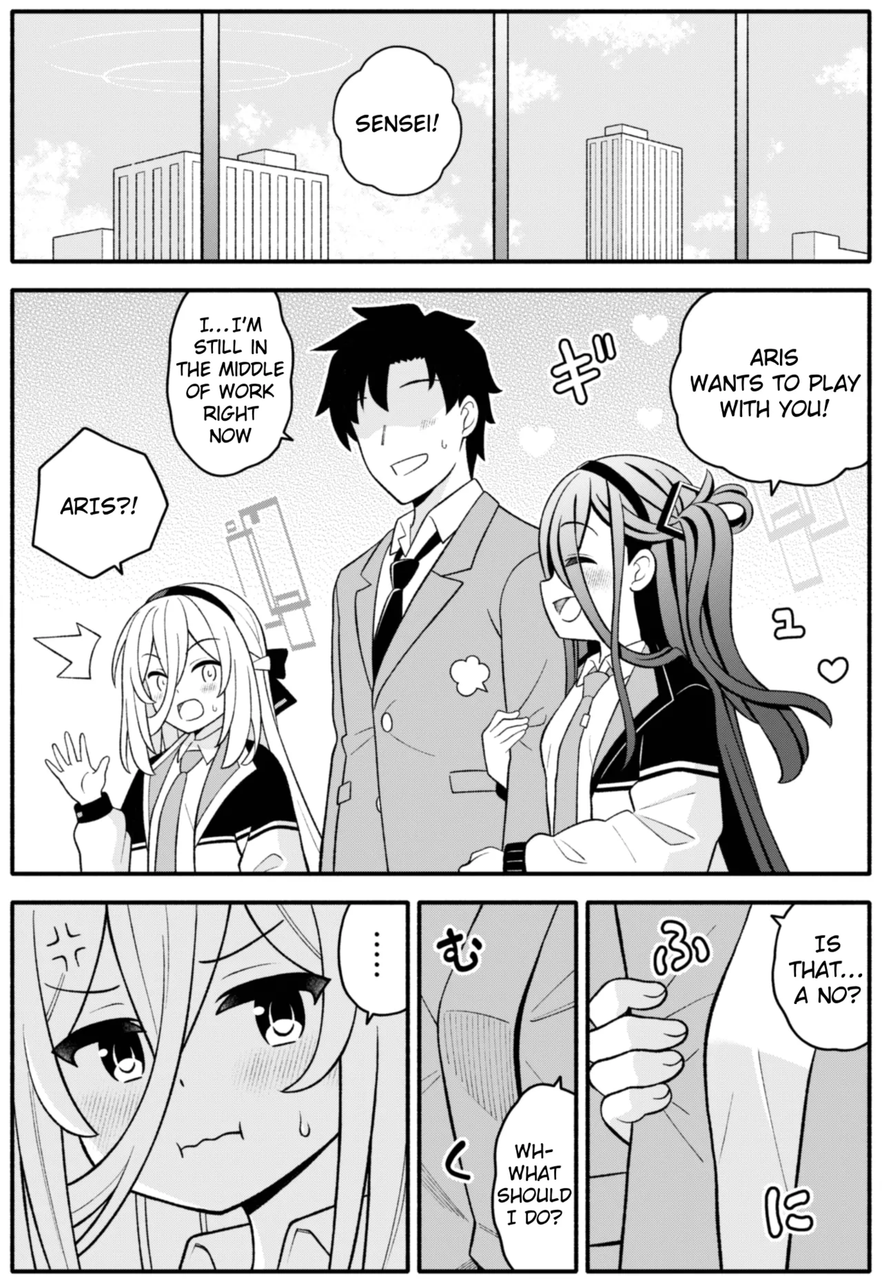 I'll let you do perverted things with me instead of the Princess! page 3 full