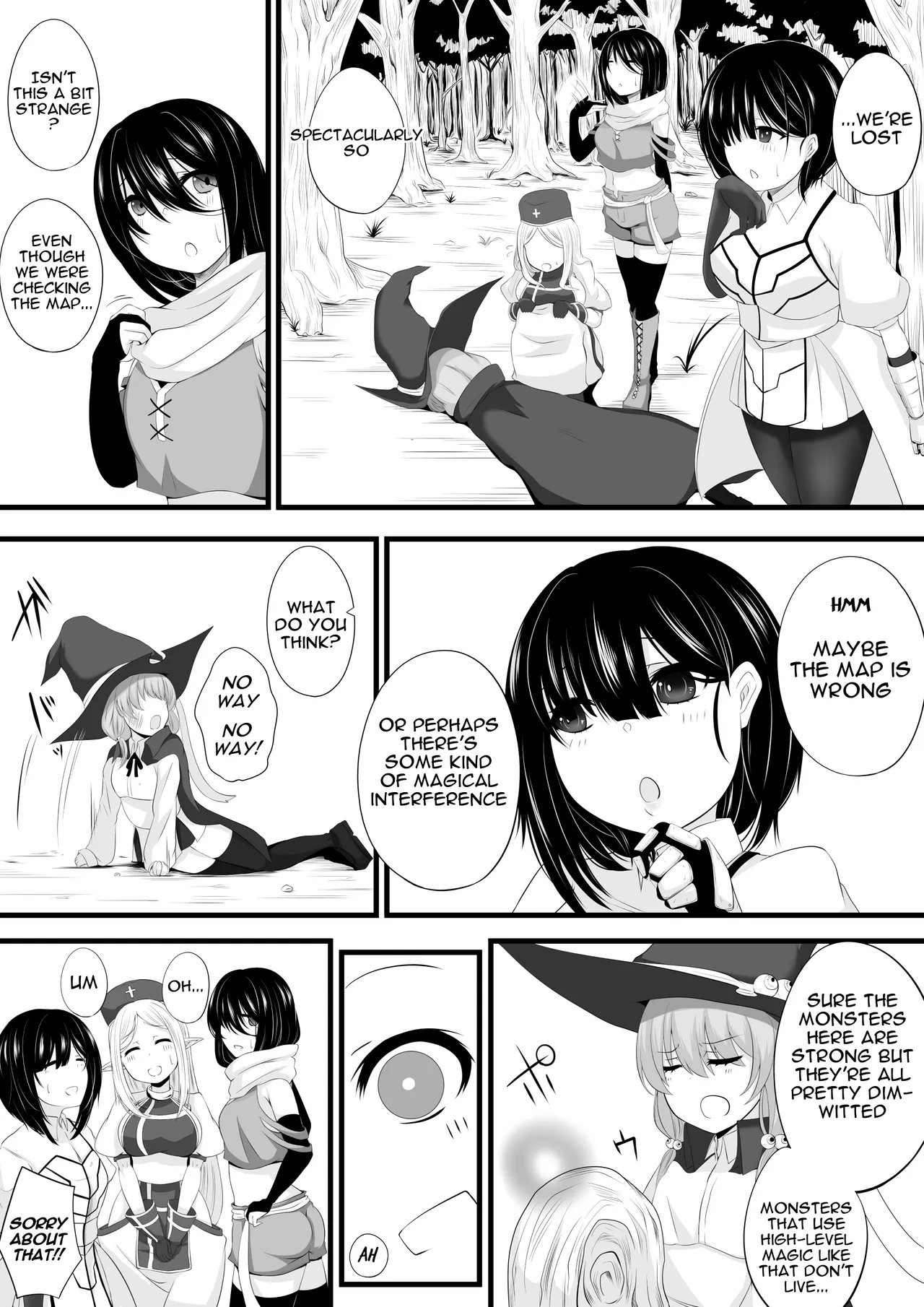 Boukensha Party ga Succubus Otosareru | An Adventurer Party is Corrupted by a Succubus page 4 full