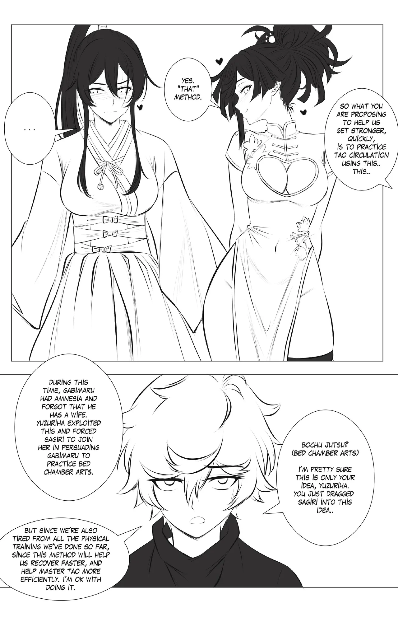 Girl's Paradise - Sagiri Vs. Yuzuriha Pt. 1 page 2 full