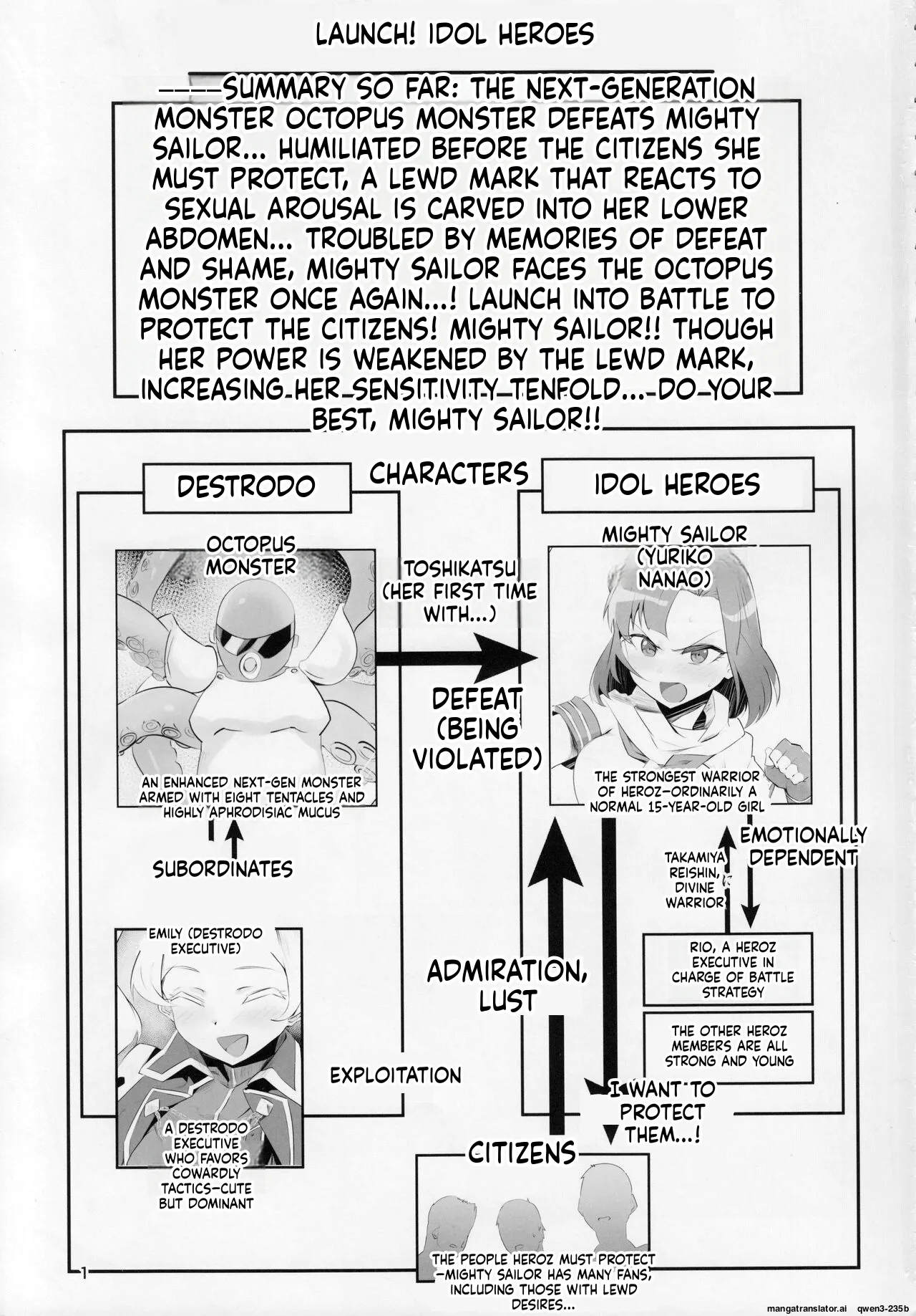 Mighty Sailor Completely Defeated!? + Omake Episode page 2 full