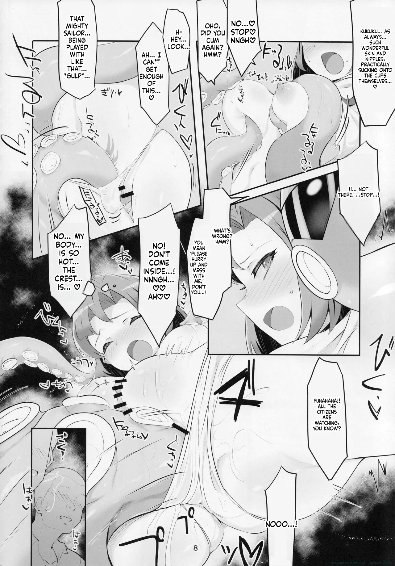 Mighty Sailor Completely Defeated!? + Omake Episode page 9 full