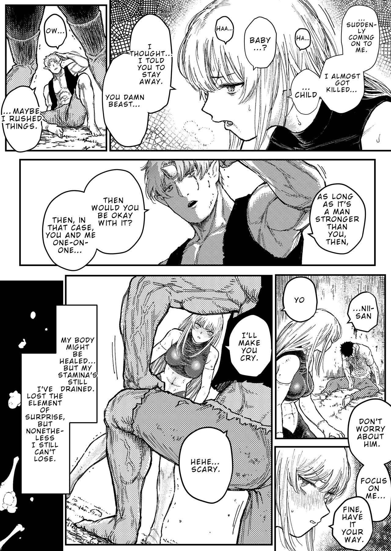 Destruction 2: The Complete Fall of the Defeated Heroine page 7 full