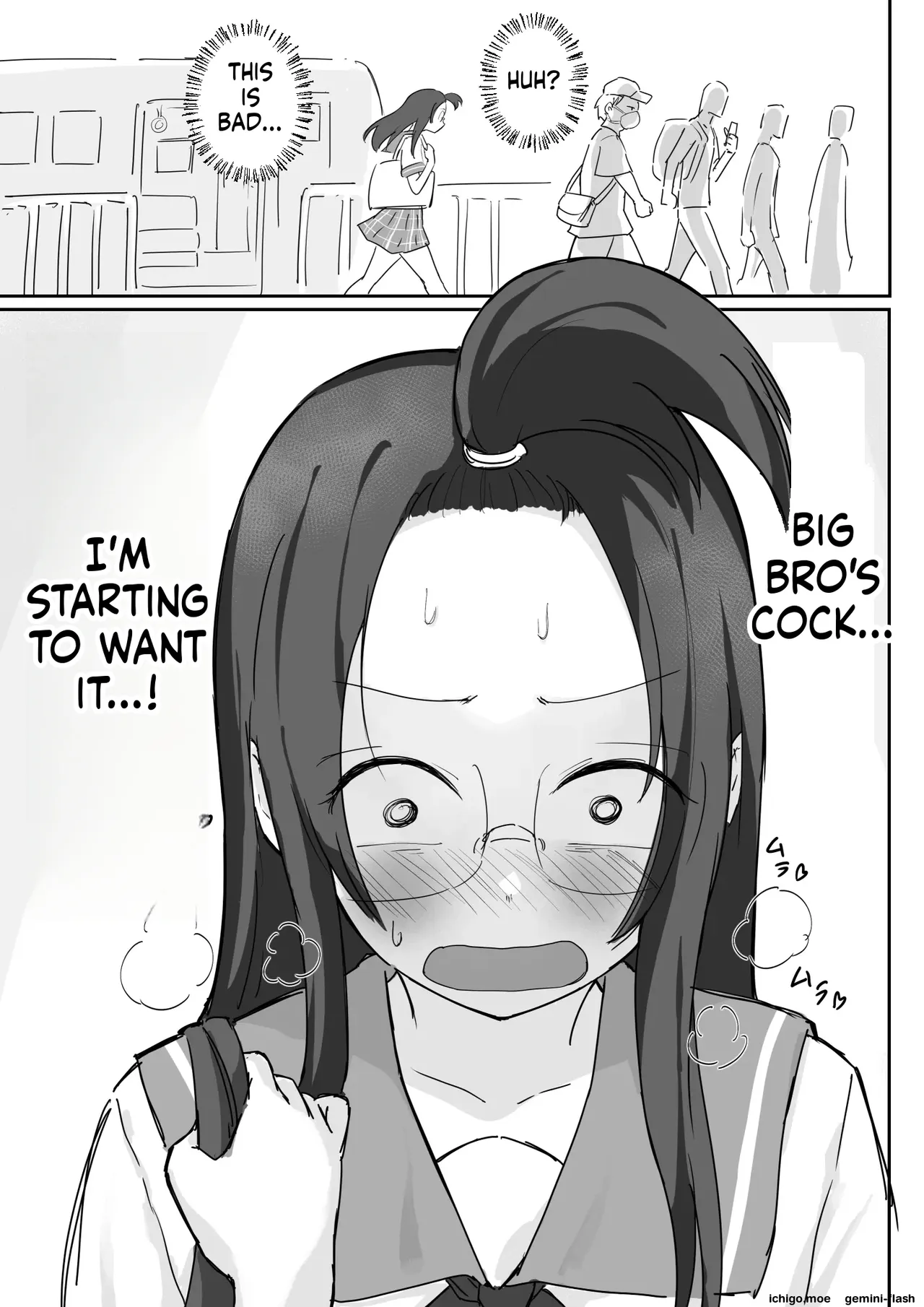 Kareshi Mochi de Namaiki na Imouto ga Neteru Ore no Chinpo de Onanie Shiteta | My Bratty Younger Sister Who Has a Boyfriend Was Masturbating with My Penis While I Was Asleep page 10 full