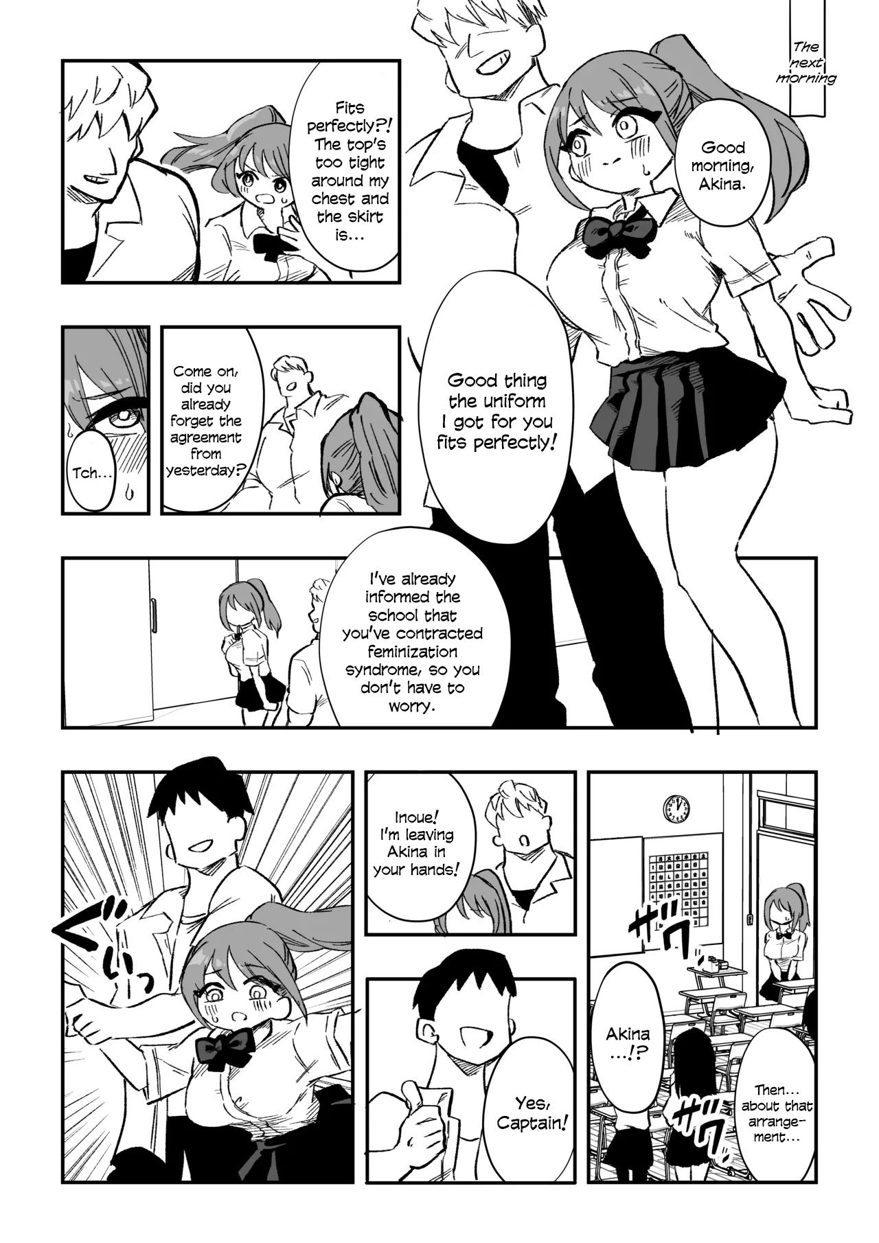 Tachibana Akina Nyotaika Zatsuyou Jigoku page 10 full