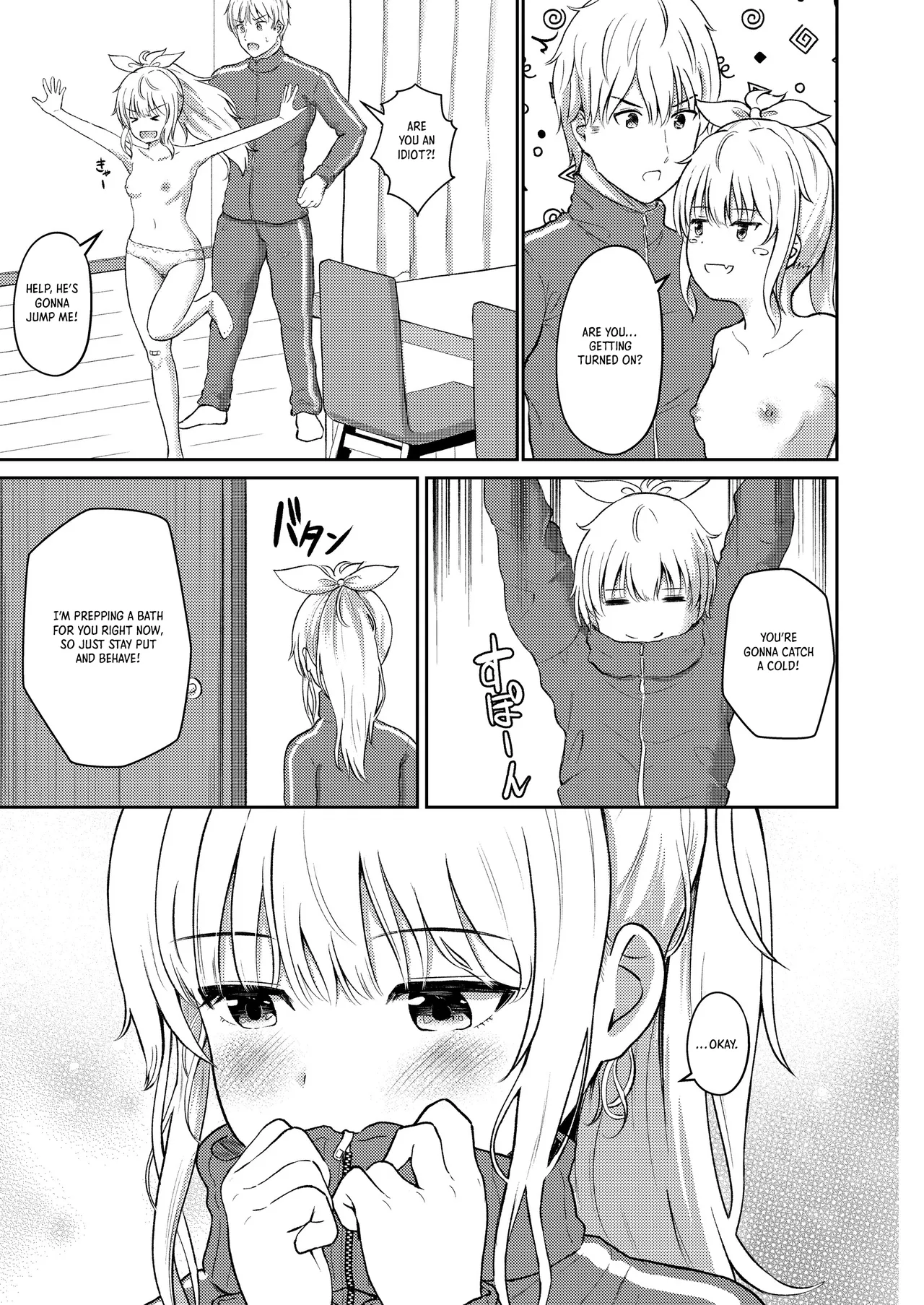 Oyasumi Sister Onii-chan wa Imouto no Nioi ga Ki ni Natte Shikatanai!｜Goodnight, Sister: My Little Sister's Scent Is Driving Me Crazy!! page 7 full
