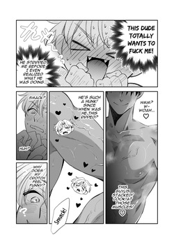[airpink (yubumi)] Straight Guy Turned Cuntboy Has Intense Mating Sex With His 190cm Longtime Male Friend [Eng] — page 23