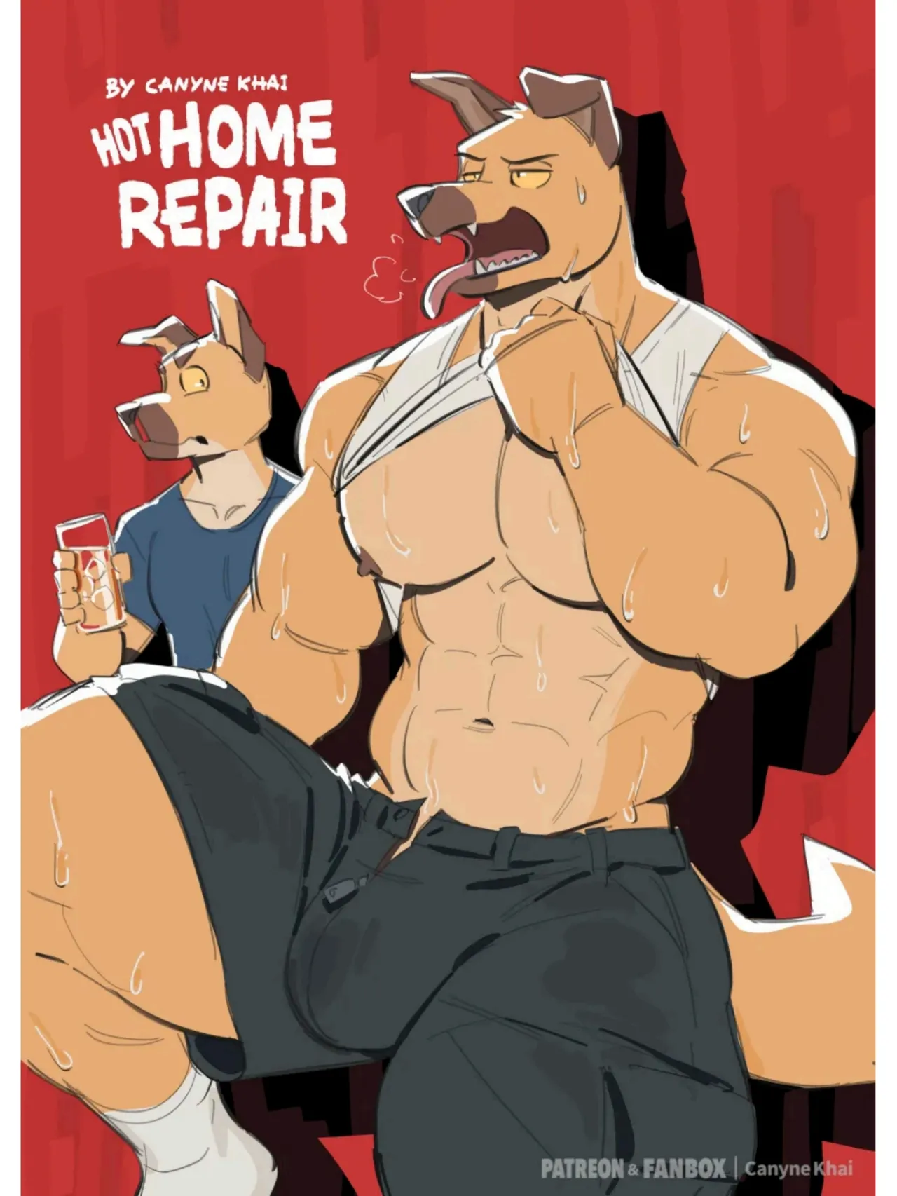 Hot Home Repair夏天在热死人的房间里“修空调”的两人Chinese］ page 2 full