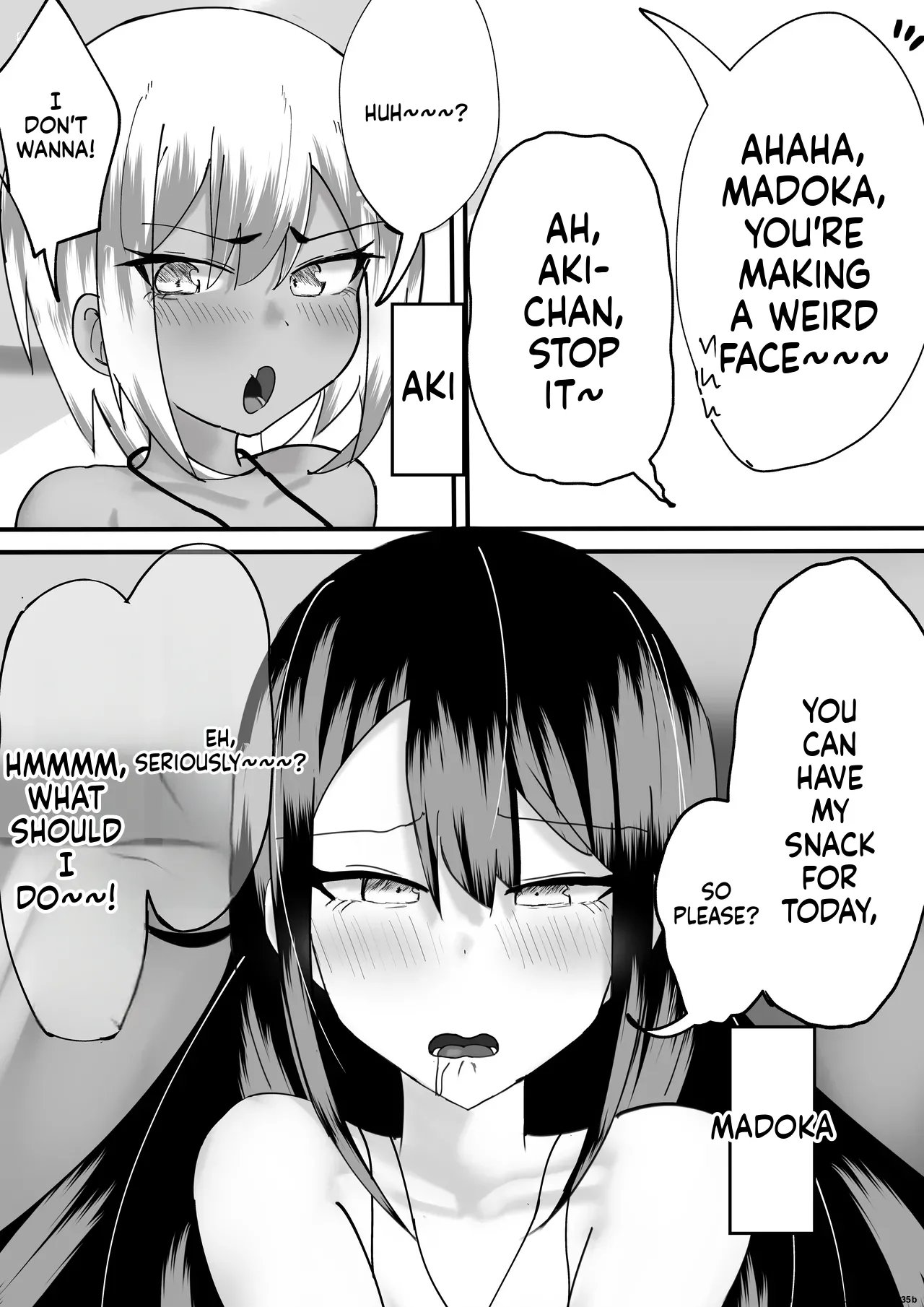 Madoka Onee-chan's Exposed Cock！！ page 3 full