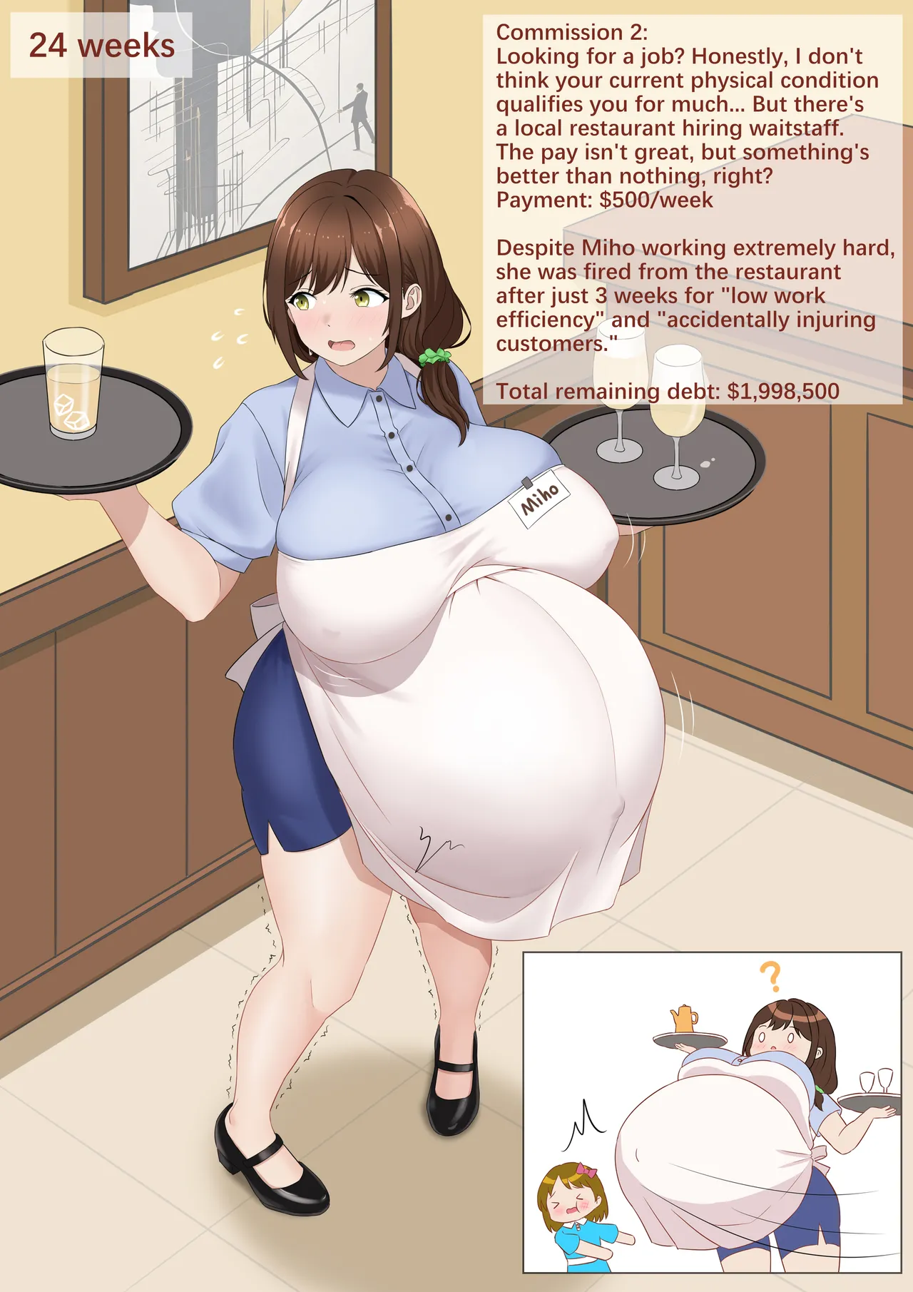 Miho the Busty Single Mom's Debt Repayment Diary page 3 full