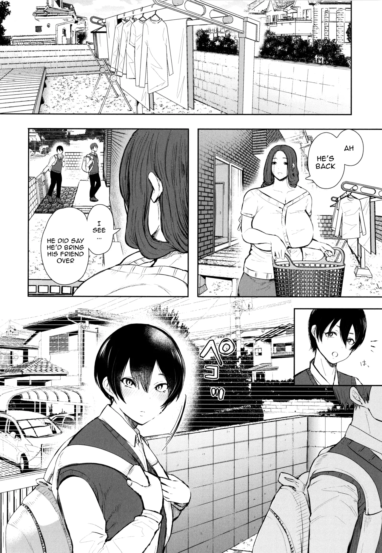 Mukashi no Uwaki Aite no ko ga Jitsu wa Watashi no Musuko no Doukyuusei de page 10 full