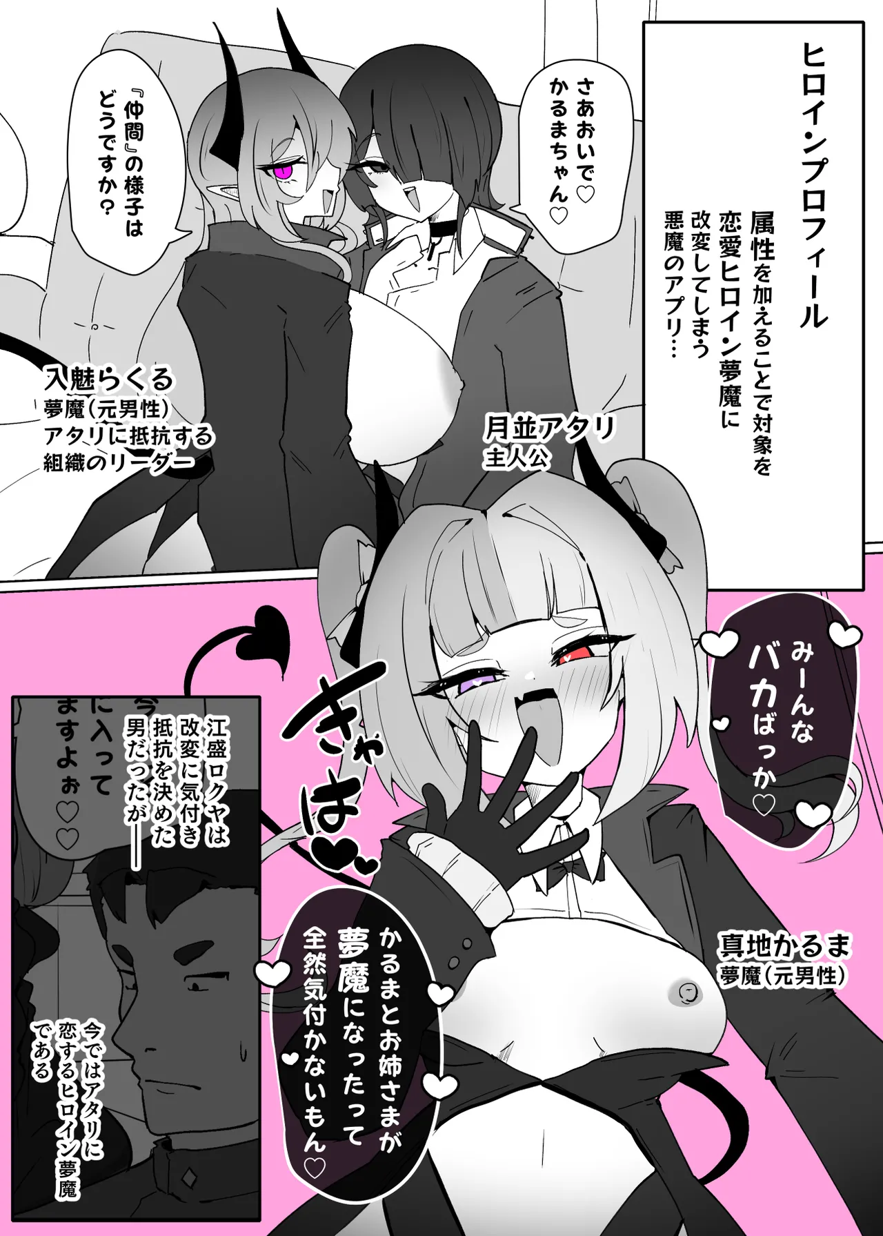 Heroine Profile⑧ page 2 full