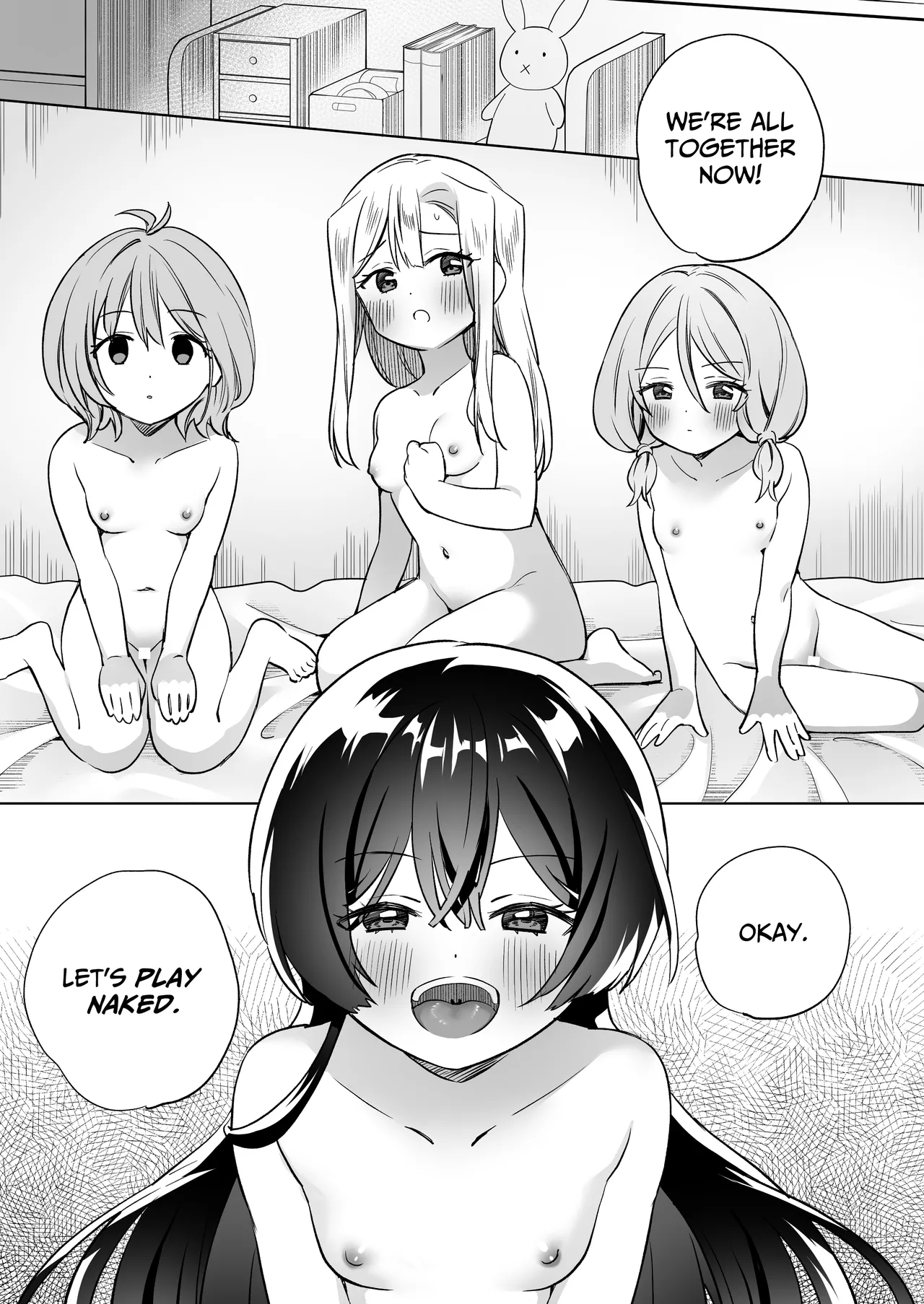 A Sexy Yuri App 3 ~What?! One Of You Isn't Mesmerized!?~ Part 2 page 6 full