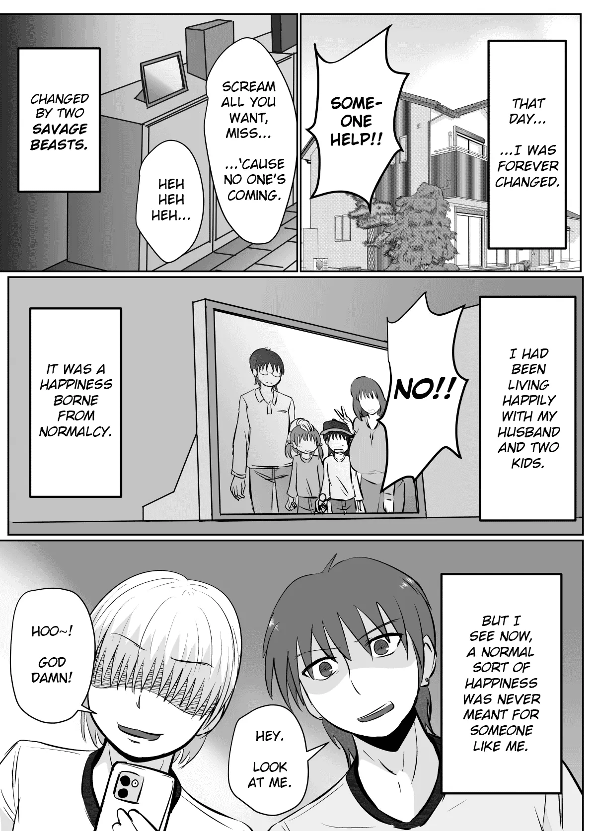 Anohi, Hitozuma no Chounyuu wa Seigu to Natta. | That Day, A Housewife's Massive Tits Became A Sex Toy page 2 full