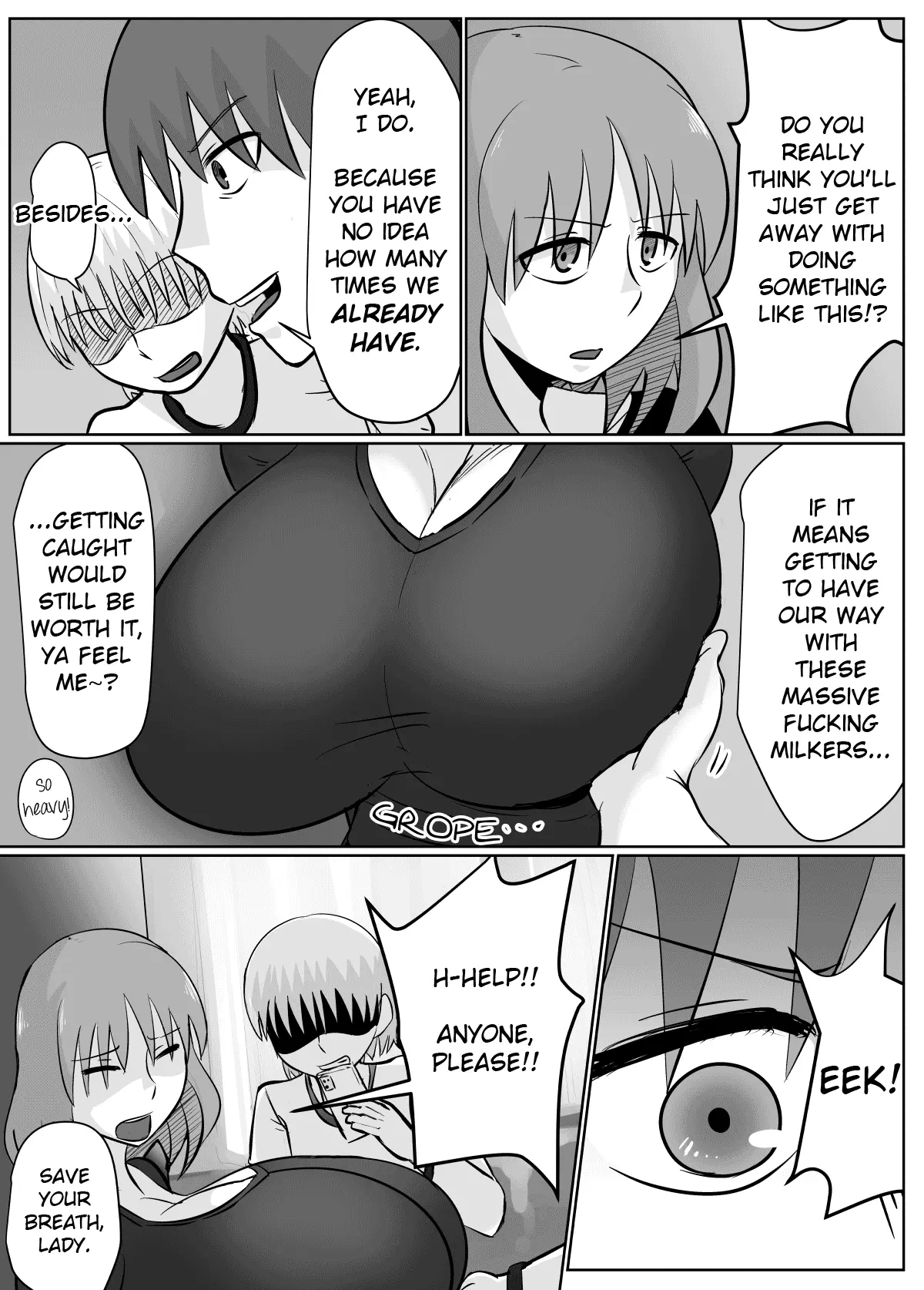 Anohi, Hitozuma no Chounyuu wa Seigu to Natta. | That Day, A Housewife's Massive Tits Became A Sex Toy page 4 full