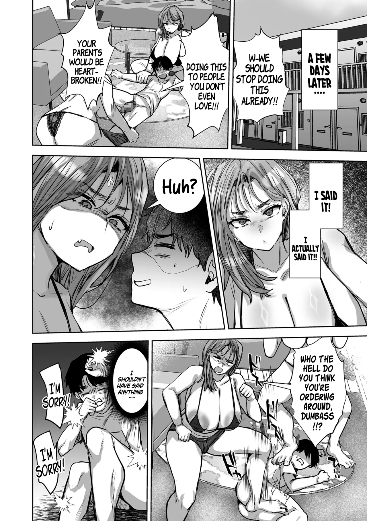 I'm being drained dry by two terrifying delinquent guys page 10 full