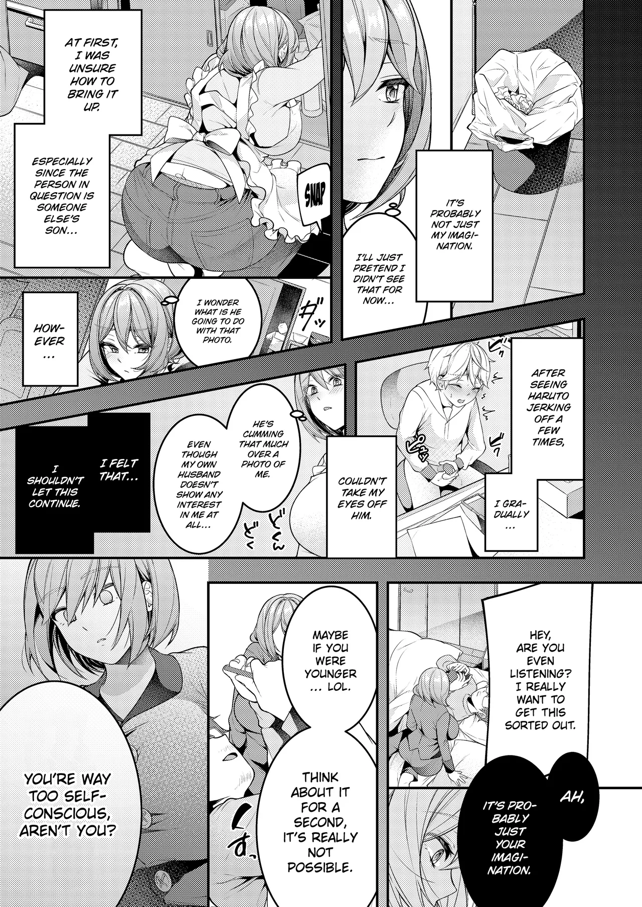 Kaseifu Mamma to Hatsu Sukebe ♥ | First Sex with Housekeeper ♥ page 6 full