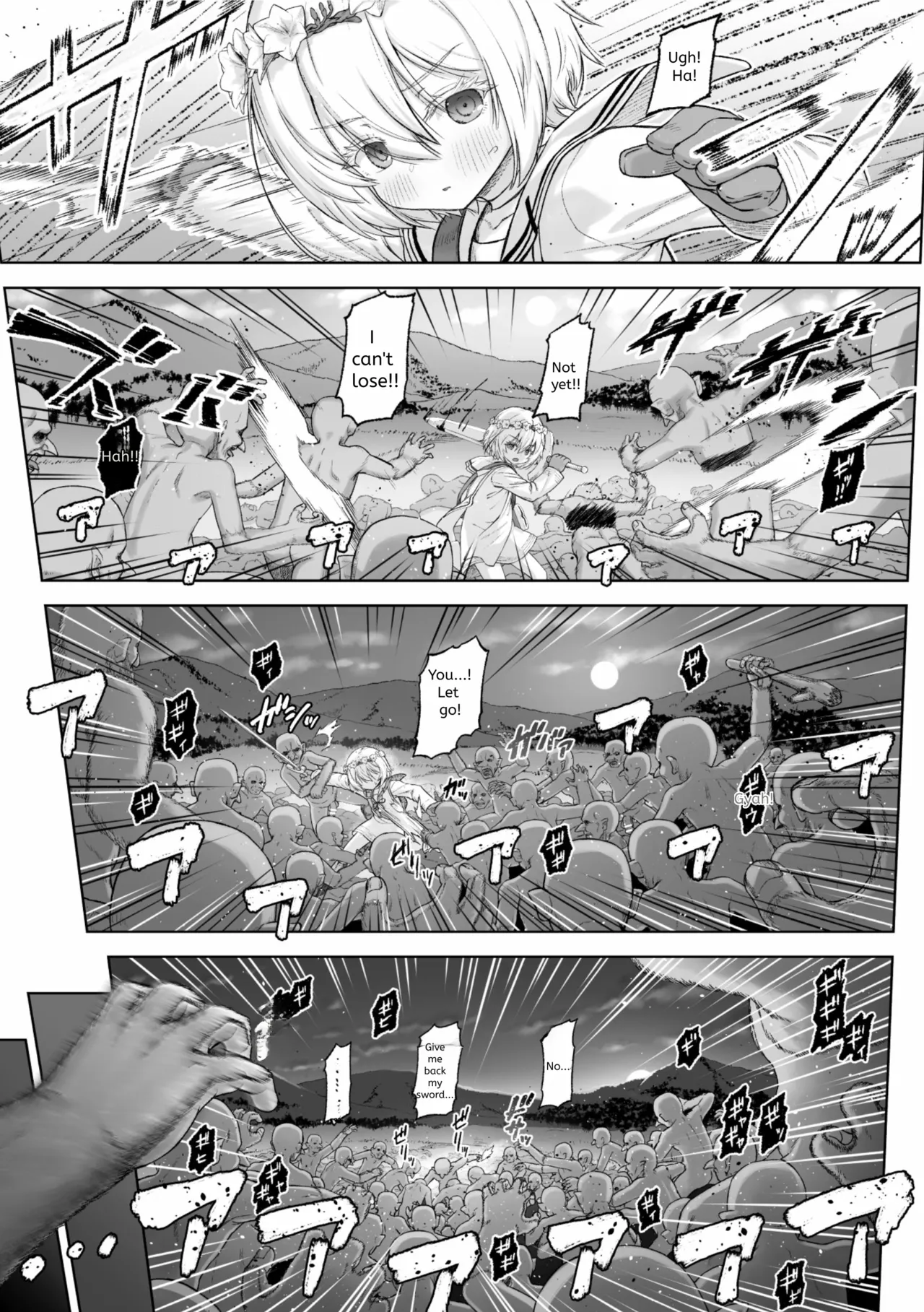 Sword and Flower ~ The Guardian Swordmaiden Tainted by Semen page 6 full