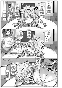 [Hitsuji Kikaku (Muneshiro)] Osucollab OC| Offcollab OC (Nekomata Okayu, Rindo Chihaya) [English] [LuxuriaRex] [Digital] — page 11
