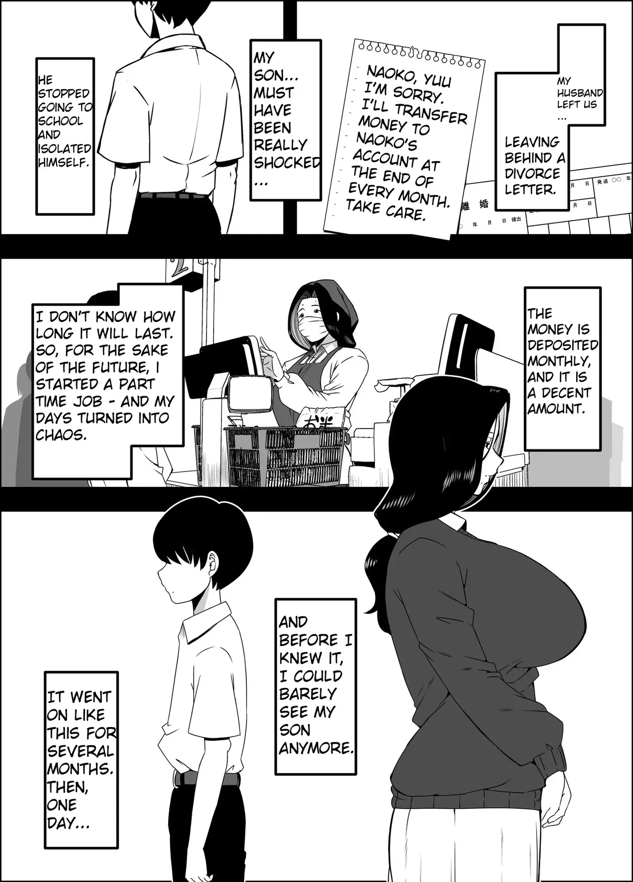 Thanks to my son, I've come to love sex. page 4 full