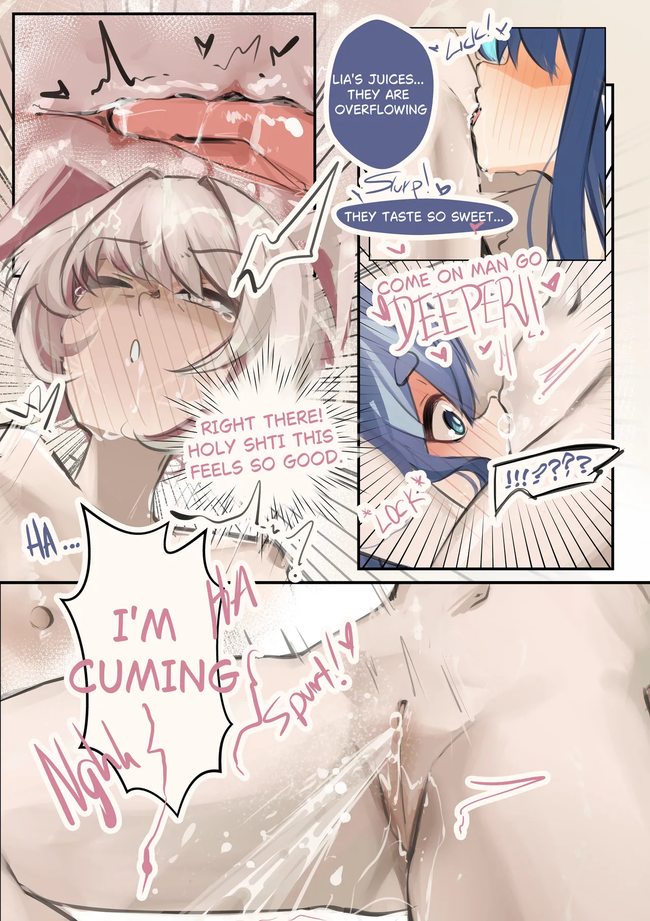 A Beary Gay Doujin - Lia x Uruka page 9 full