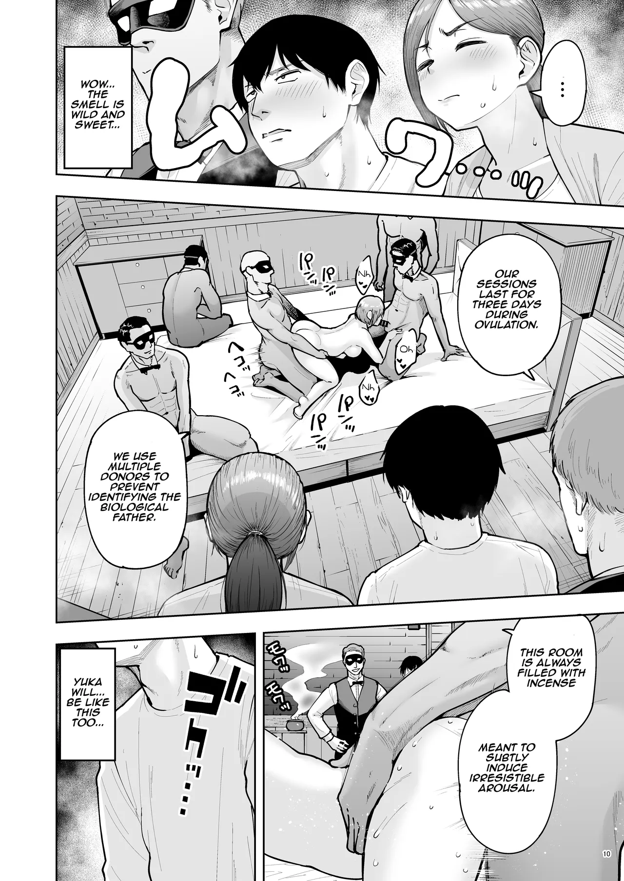 Hitozuma Ninkatsu Club 4 ~Yuka-san & Mio-san no Goudou Ren Katsu Kiroku | The Wife Breeding Club 4 Yuka's and Mio's Fertilization Diary page 9 full