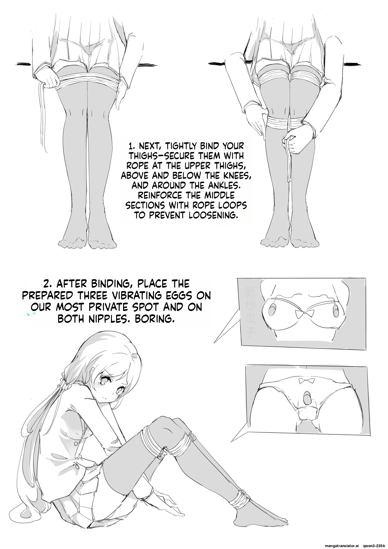 Selfbondage of 《LoveLive!》Tojo Nozomi page 5 full