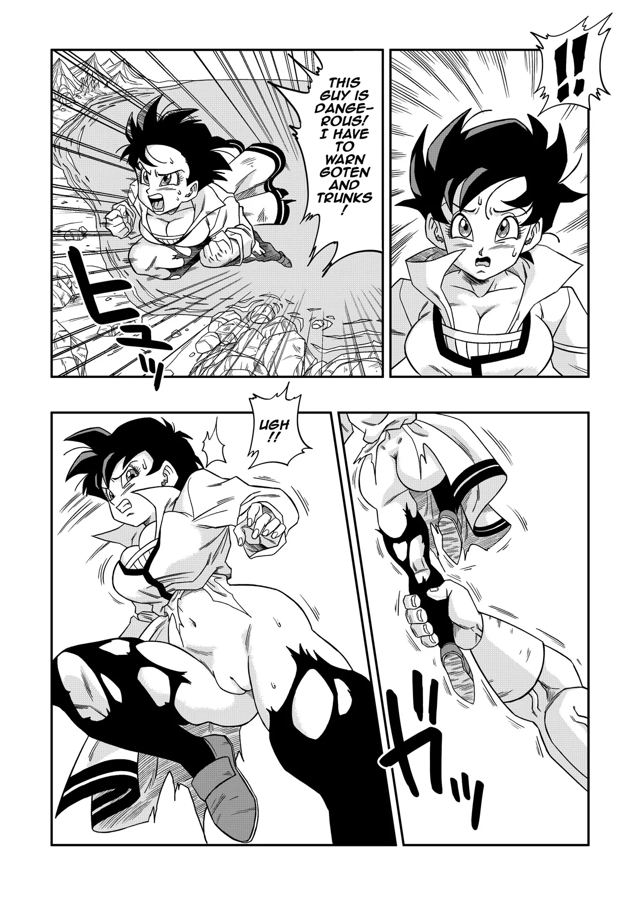 The Sacrifice of Natade Village! Videl vs Broly! page 10 full