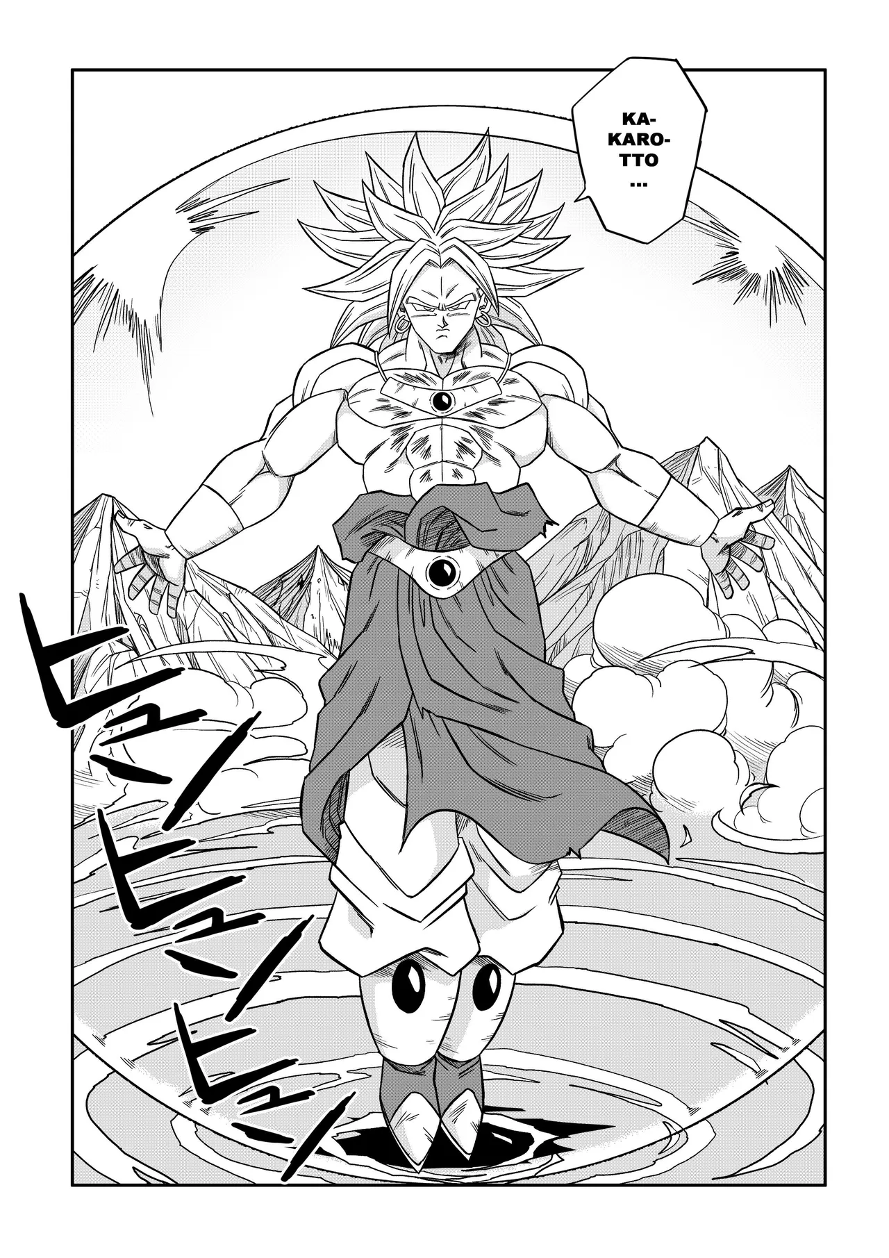 The Sacrifice of Natade Village! Videl vs Broly! page 2 full