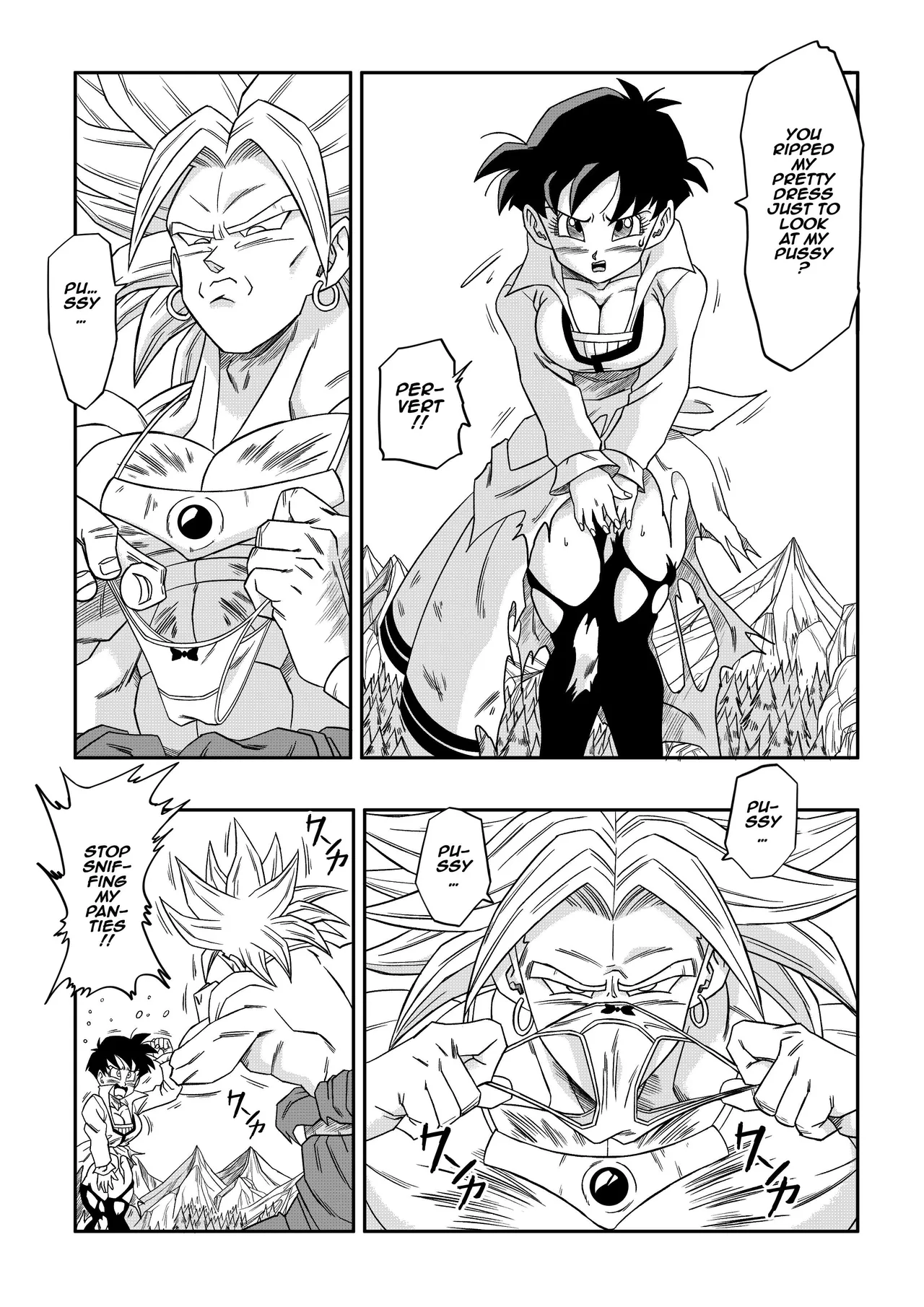The Sacrifice of Natade Village! Videl vs Broly! page 8 full