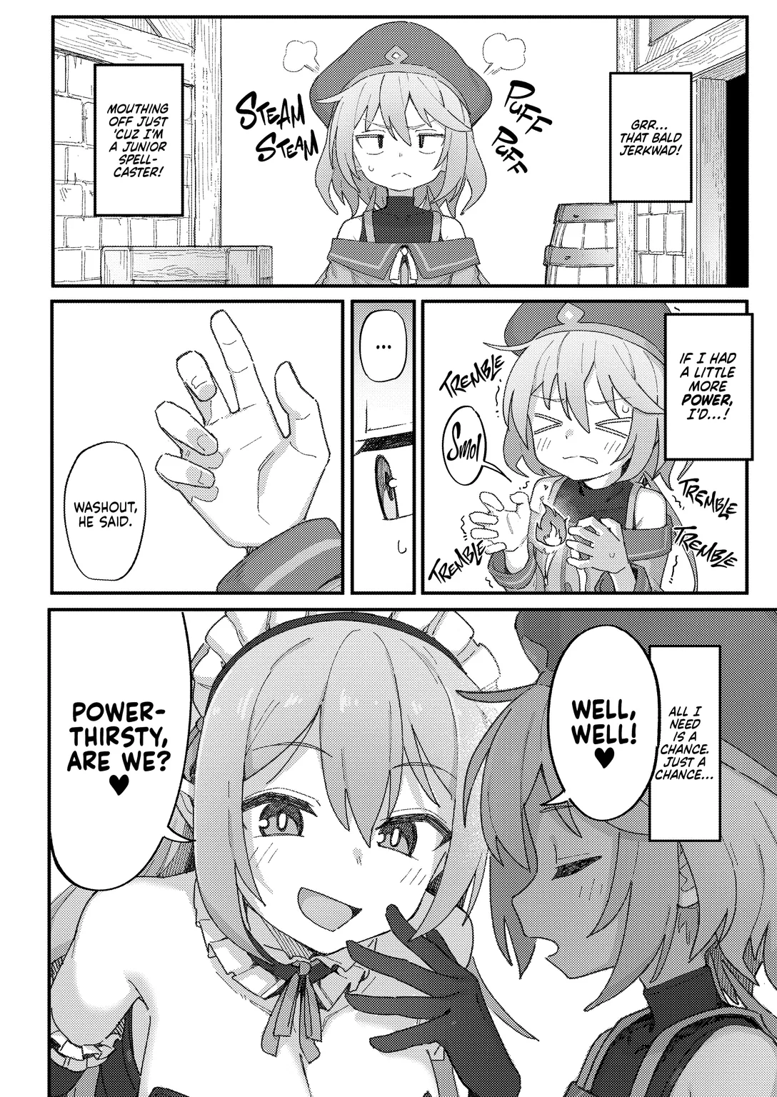 Kakyuu majutsushi, inmon ni somaru | The Junior Spellcaster and the Succubus Curse page 5 full