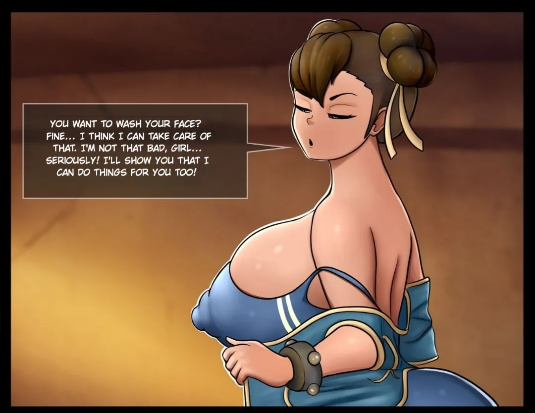 Chun-Li's Yoga Session page 9 full