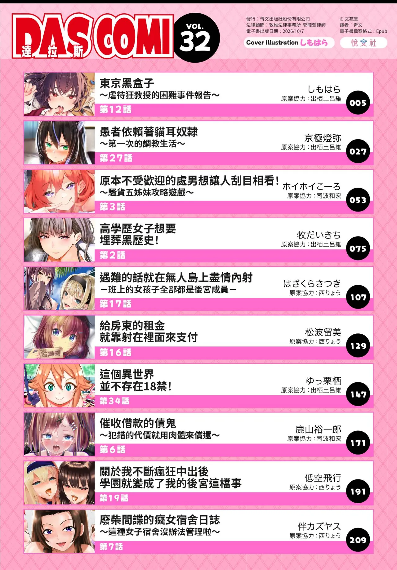 Dascomi Vol.32 page 3 full