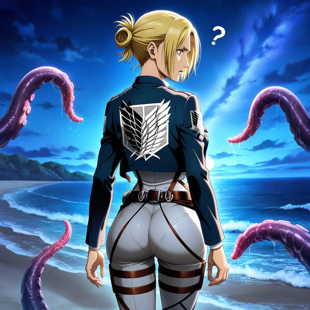Annie Leonhart From Attack On Titan - Tentacles Opening page 10 full