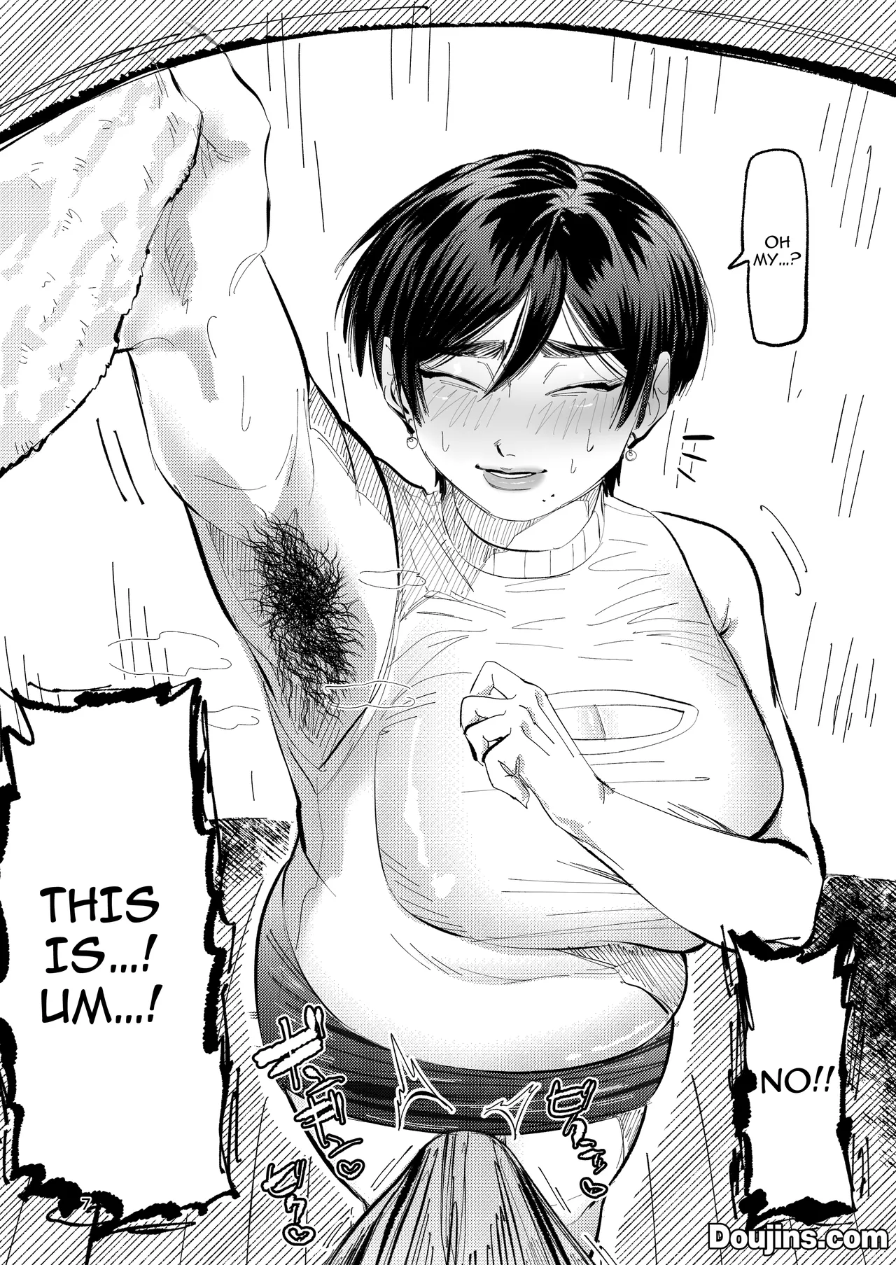 Tenkensaki wa Karada Muchimuchi Mudage Boo Boo /  The Home I Was Called To For An Inspection Had A Whole Family Of Plump, Hairy, Pussy-Stinking, Huge-Boobed Women page 9 full