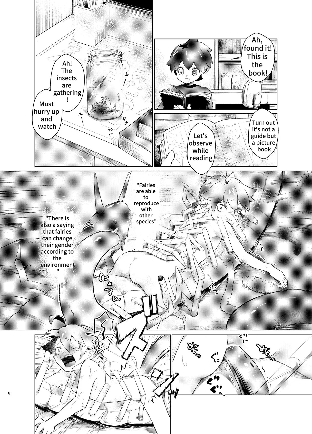 Observation Diary of Insects and Fairies page 7 full