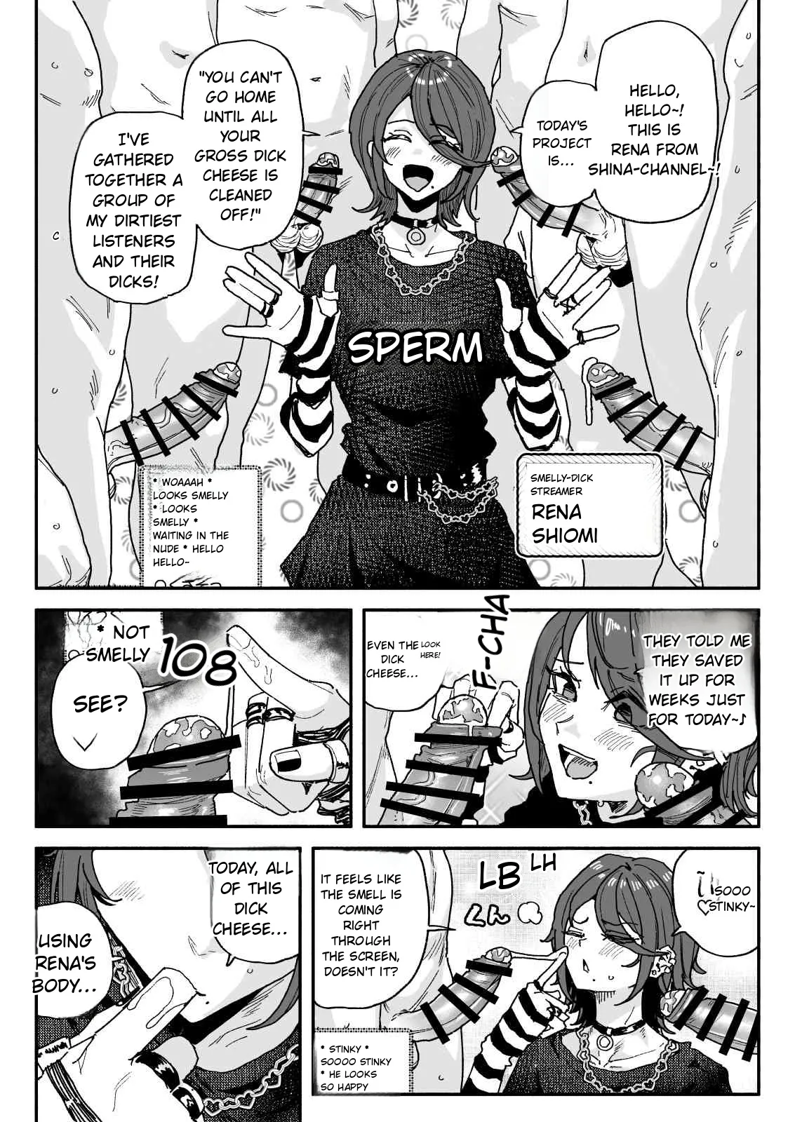 COCK-SNIFFING STREAMER: YOU CAN'T GO HOME UNTIL IT'S CLEAN page 2 full