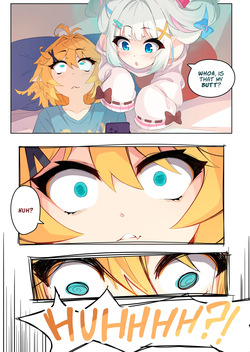 [Ricegnat] My GF (ghost friend) caught me jerking off and now she's bouncing on it CRAZY STYLE (Dokibird & Mint Fantome) — page 11