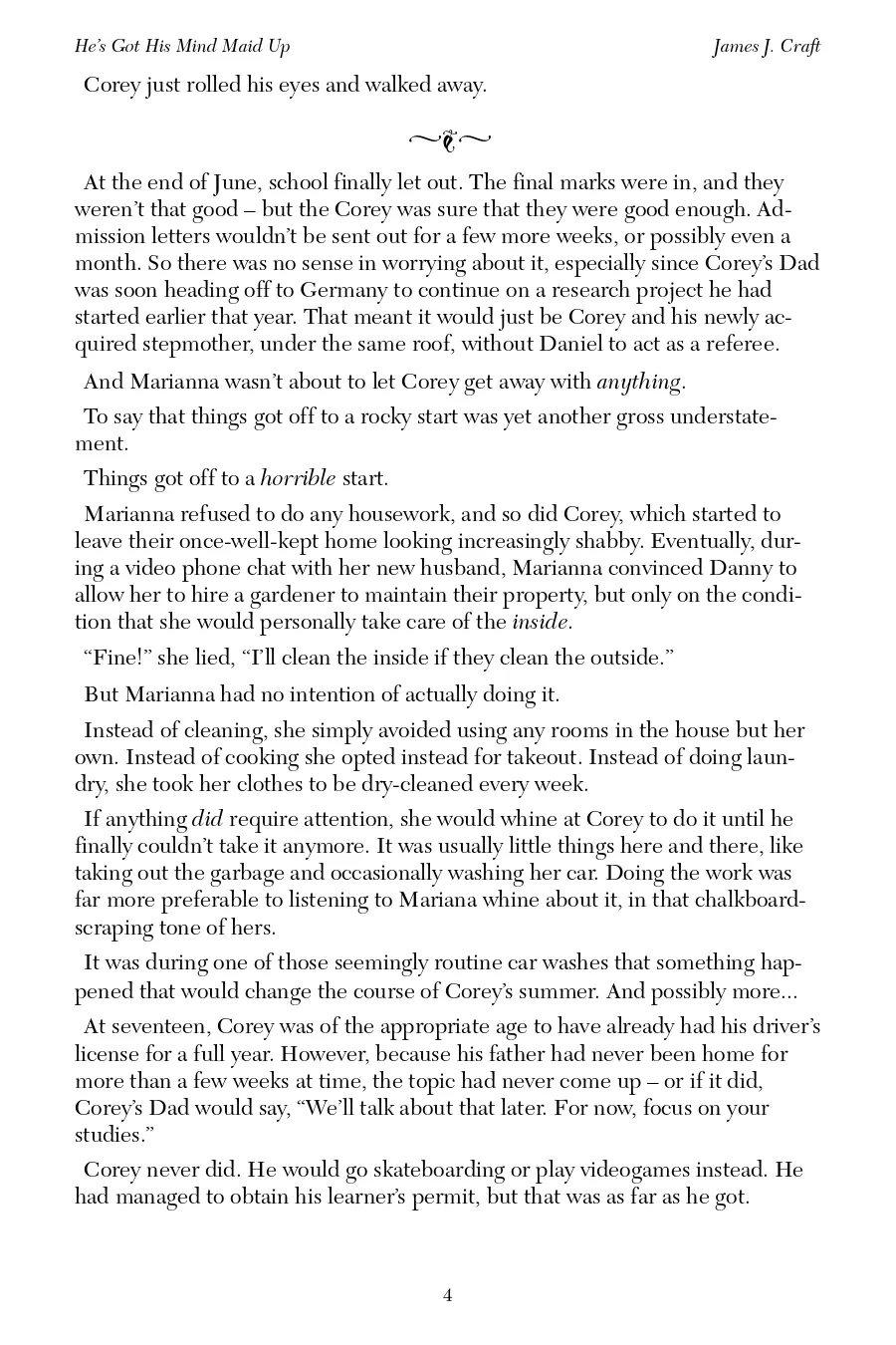 He's Got His Mind Maid Up James J. Craft page 6 full