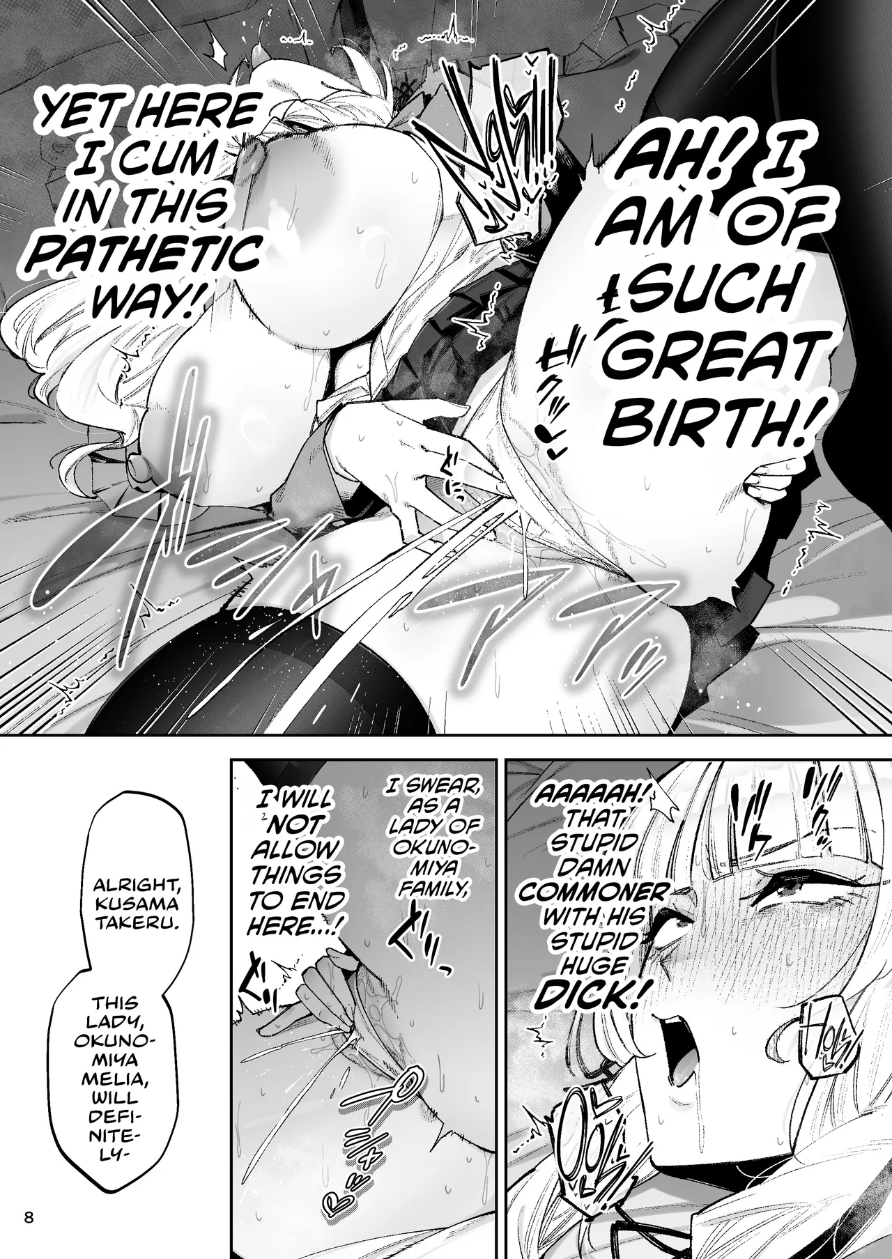 Go For It! You Stupid, Sexy Young Lady! | Soreyuke, Ero Baka Ojou-sama! ~Celeb no Watashi ga Dekachin Shomin wo Tegome ni Suru no wa Touzen desu!~ page 10 full