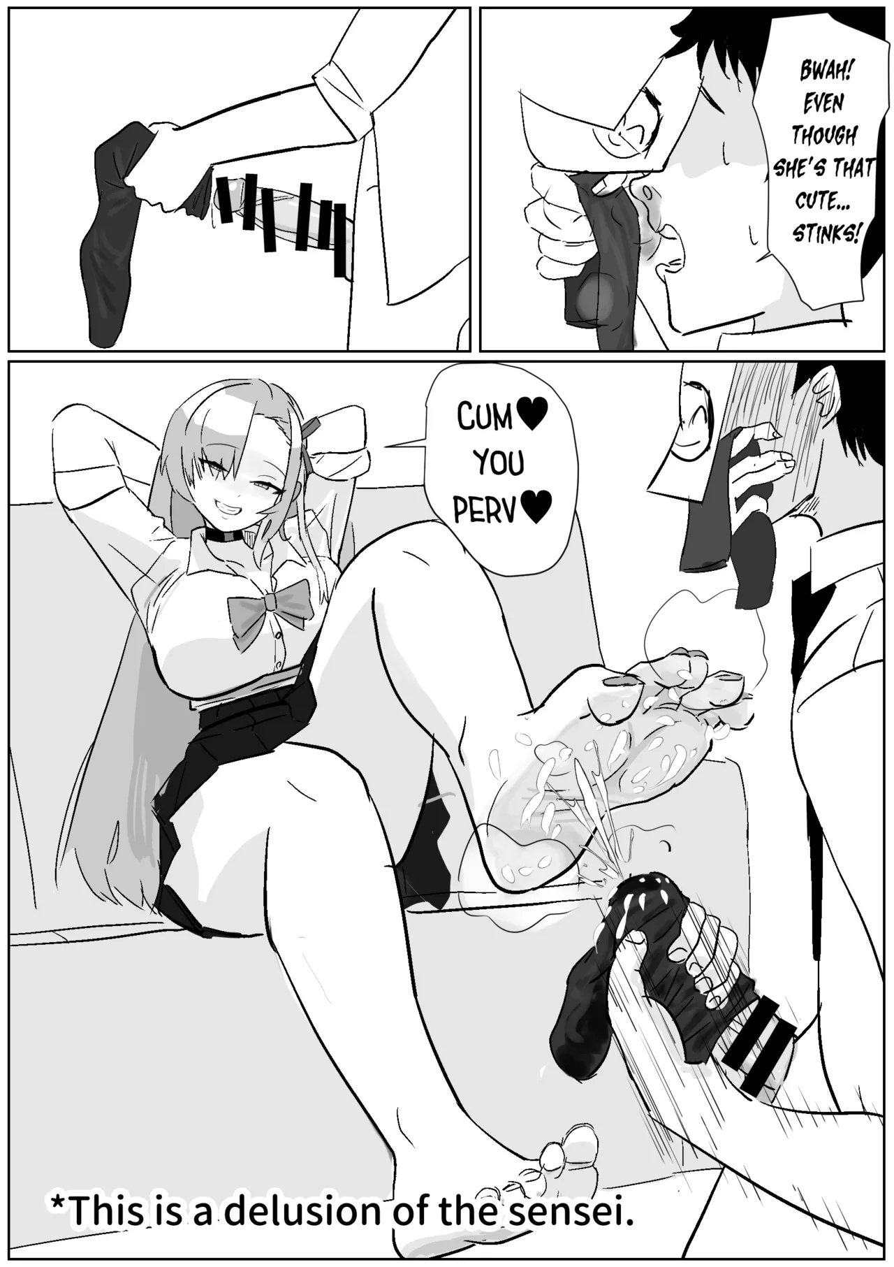 Asuna's Special Treat Socks page 4 full