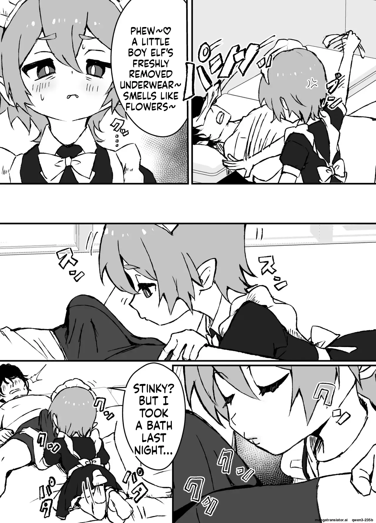 Daily life of an elf maid who loves her master too much - ozi8 page 3 full