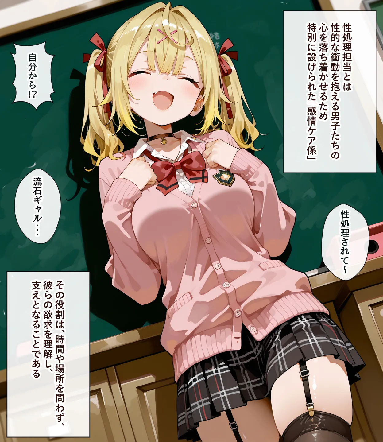 【セリフ付verあり】性処理担当ほしかわくん page 2 full