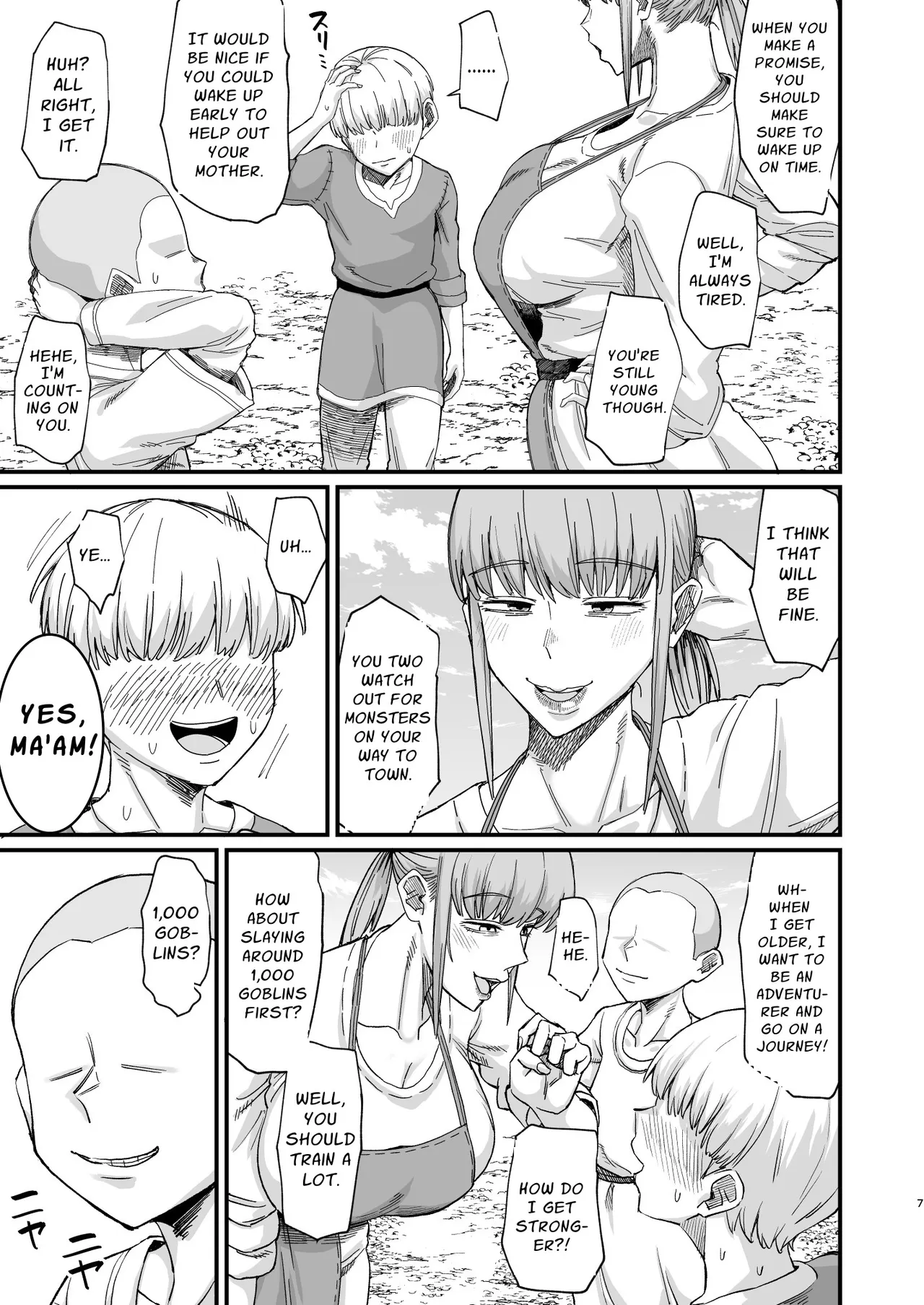 Katsute Eiyu datta, Onna Tachihe. | To the Women Who Were Once Heroes page 7 full