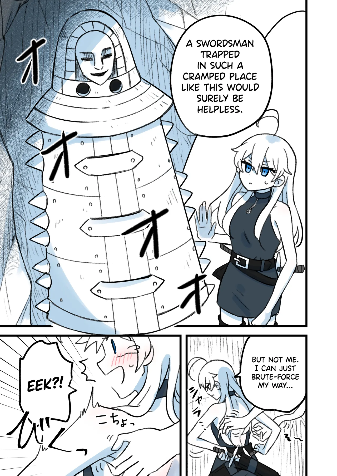 A Slender Girl Falls Into a Tickling Trap and Has Her Weak Spots Targeted page 5 full