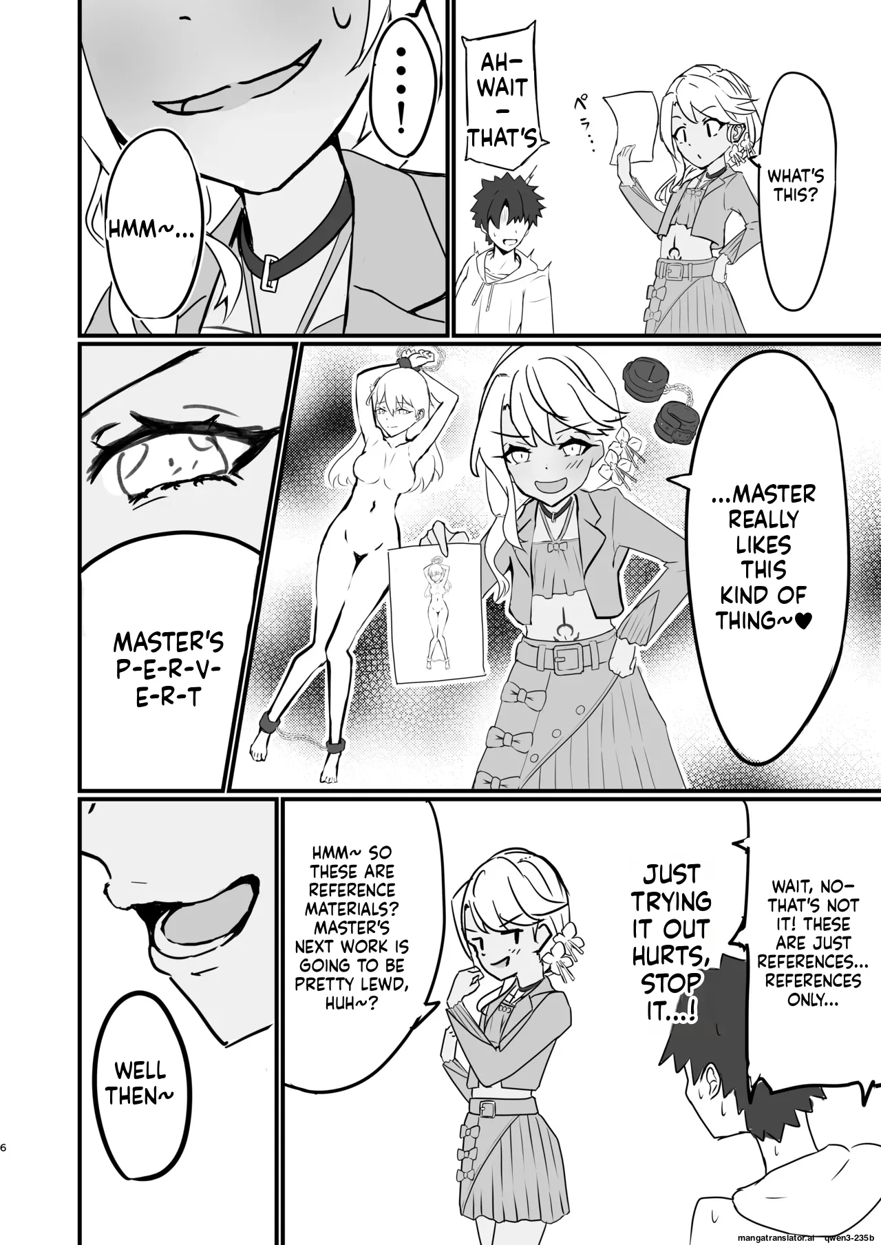 Sa, Sakuga Shiryou dakara... page 5 full