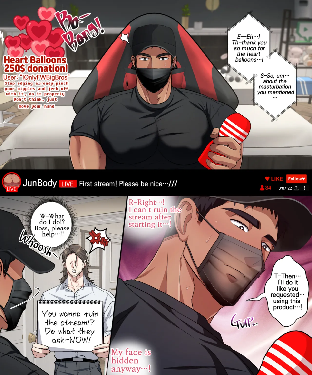 Junhyuk's Job Paradise:  Internet Streamer Epi page 9 full