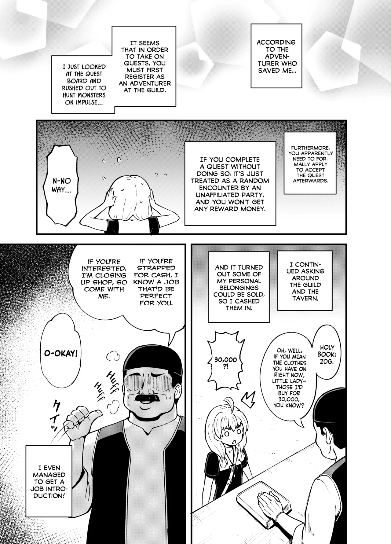 Minarai Mahoutsukai Minuki-ya de Hataraku | Apprentice Mage Working at a Peep Show page 8 full
