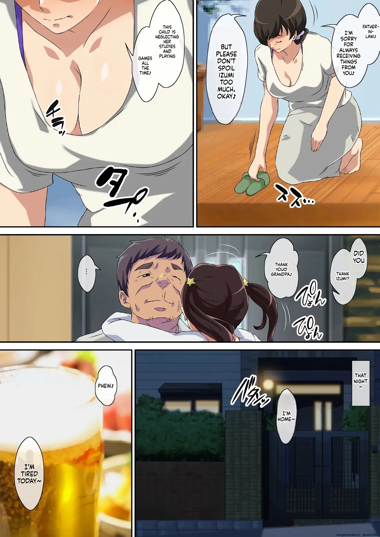 Yokkyuu Fuman na Musuko no Tsuma wa Gifu no Chinpo de Mesu ni Naru page 5 full