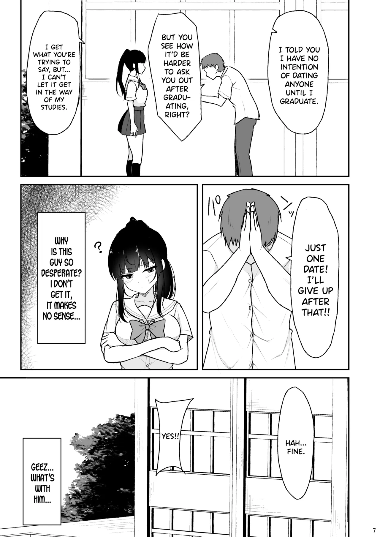 Majime na Doukyuusei ga Love Love Namahame Sex o suru made page 6 full