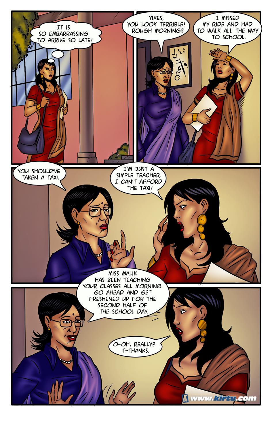 Miss Rita - Chapter 12 - The battle for Sanjay's heart and cock continues! page 3 full